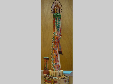 Navajo cottonwood carving